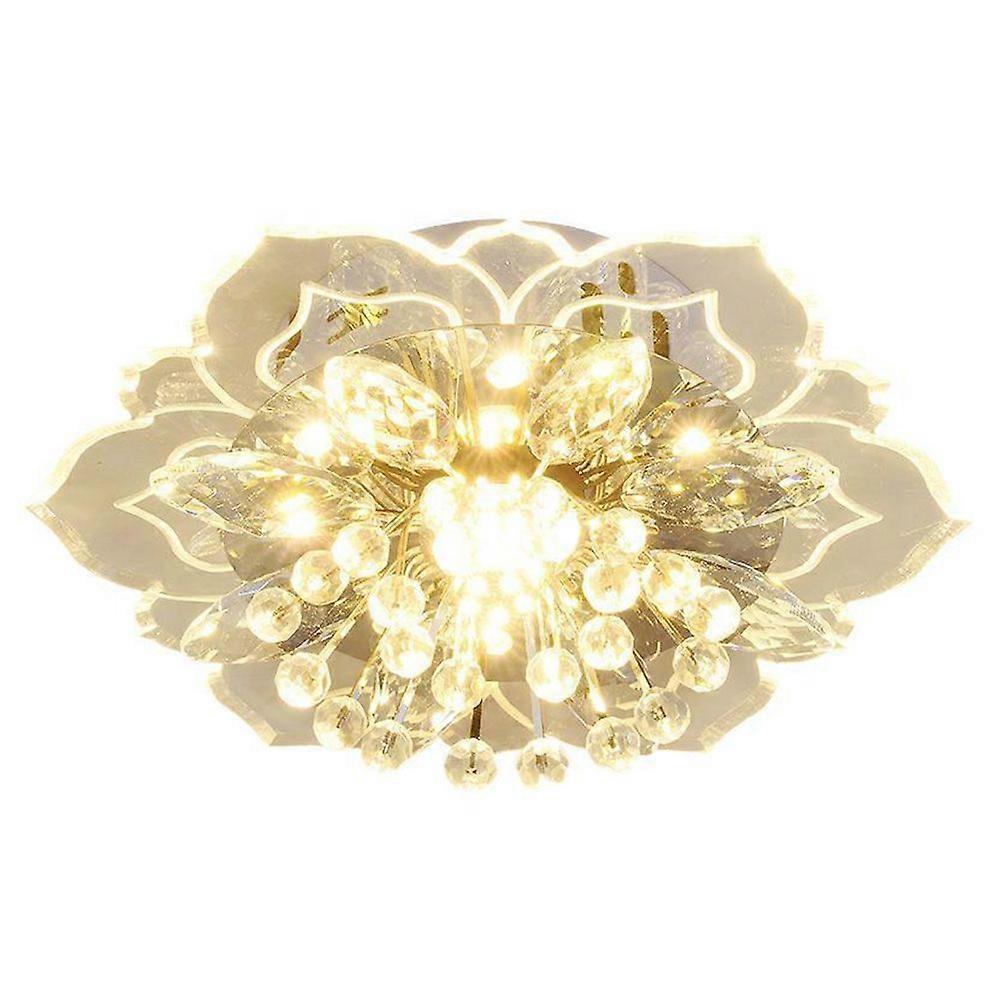 1pc Indoor Crystal Ceiling Lamp Creative Corridor Light Crystal Craft Light