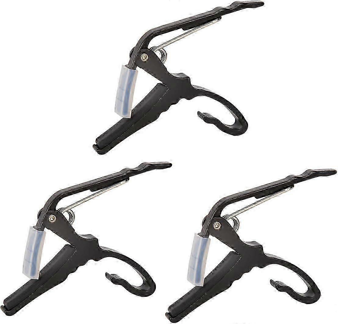 3-pack gitarr akustisk gitarr klämma universell och snabbbyte stämskruv för