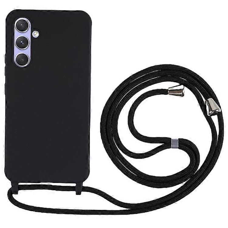 Compatible For Samsung Galaxy A15 5G Phone Case TPU Drop-proof Cover with Long Lanyard