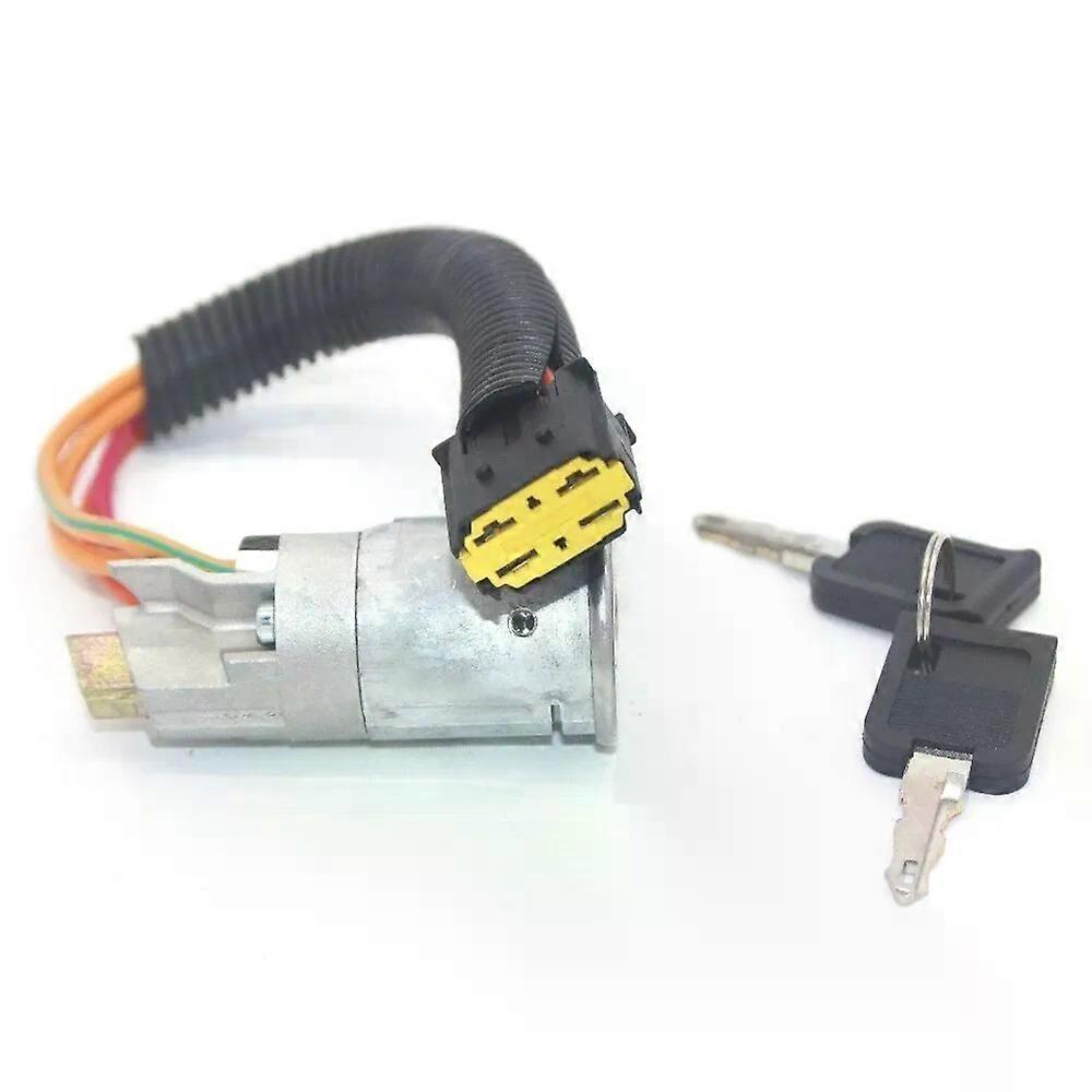 Renault Clio 2 MK2 Virtalukon käynnistyslukon piippu ja 2 avainta 7701469419