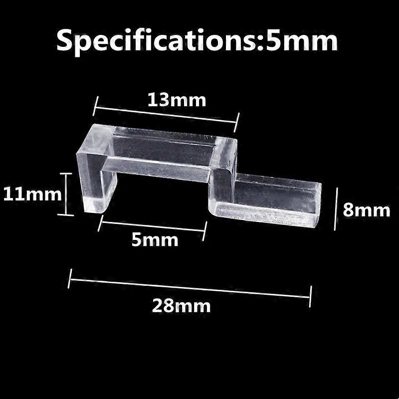 Adjustable Aquarium Glass Clips 4-19mm Acrylic Holders For Tank Lids Filters