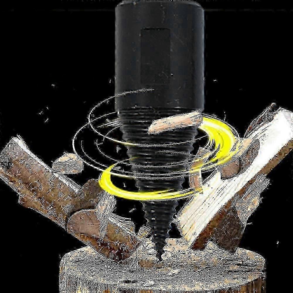 -32 mm-es rönkhasító faaprító fúrócsavaros kúpos csavarhúzó tűzoltó fa rönkhasító fa kúp bit