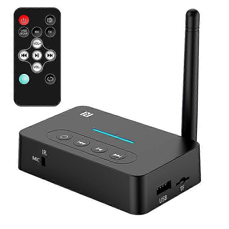 Bluetooth Audio Adapter NFC Bluetooth Receiver Transmitter 2 In 1 With Remote Control