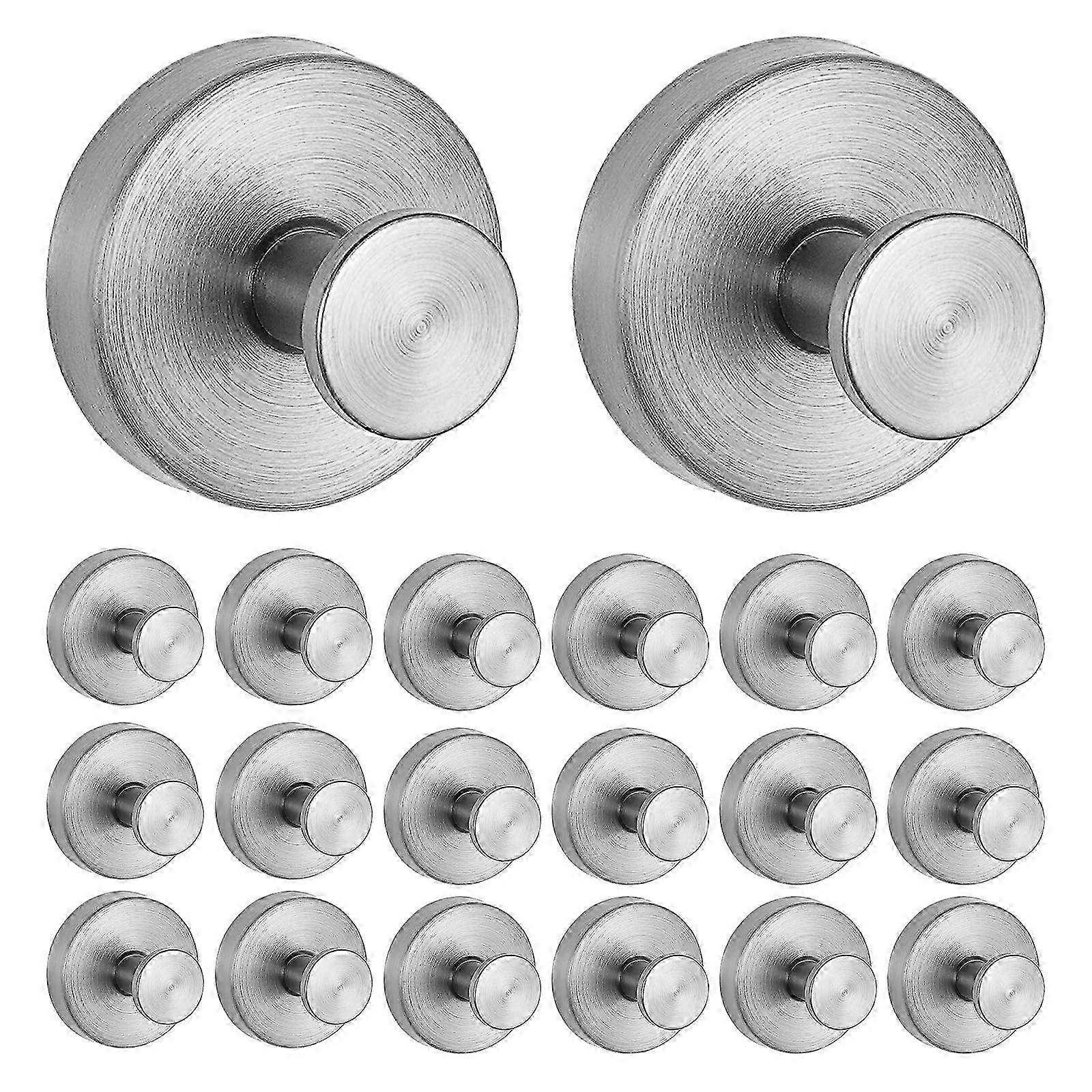 20 Pack Bathroom Towel Hooks Brushed Nickel 20
