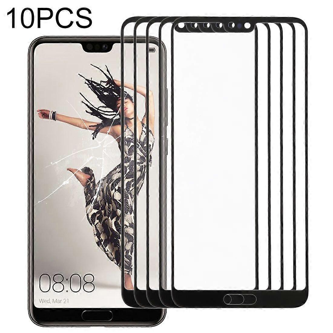 10 PCS Front Screen Outer Glass Lens For Huawei P20 Pro