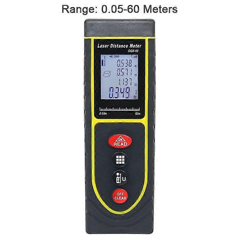 40/50/60 Meters Infrared Rangefinder MINI Laser Range Finder with Backlight Digital Ruler Indoor Distance Volume Measurer