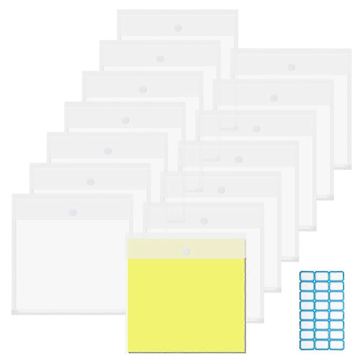15PCS 12.6x12 Inch Scrapbook Paper Storage Organizer
