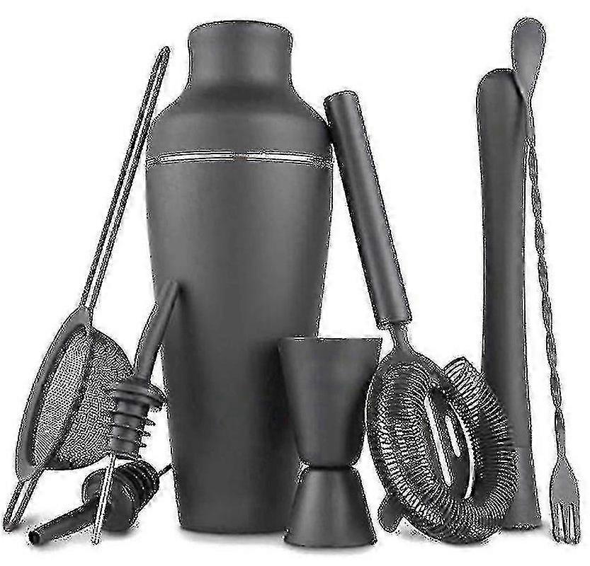 Bartender Kit Shaker Cocktail Shaker Set With Stainless Steel Bar Tools--