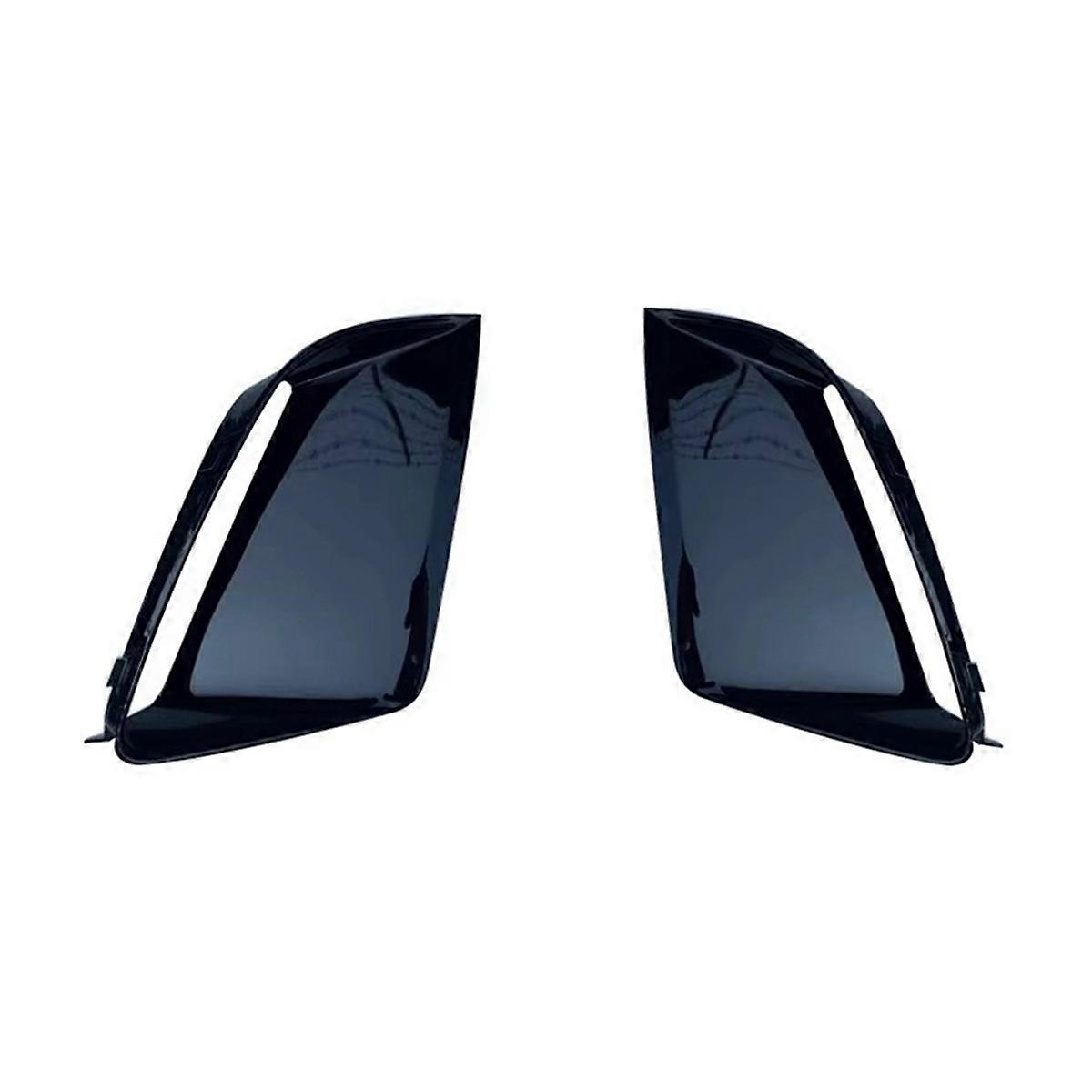 1 Pair Fog Lamp Grille Frame Fog Lamp Cover Strip Decorative for