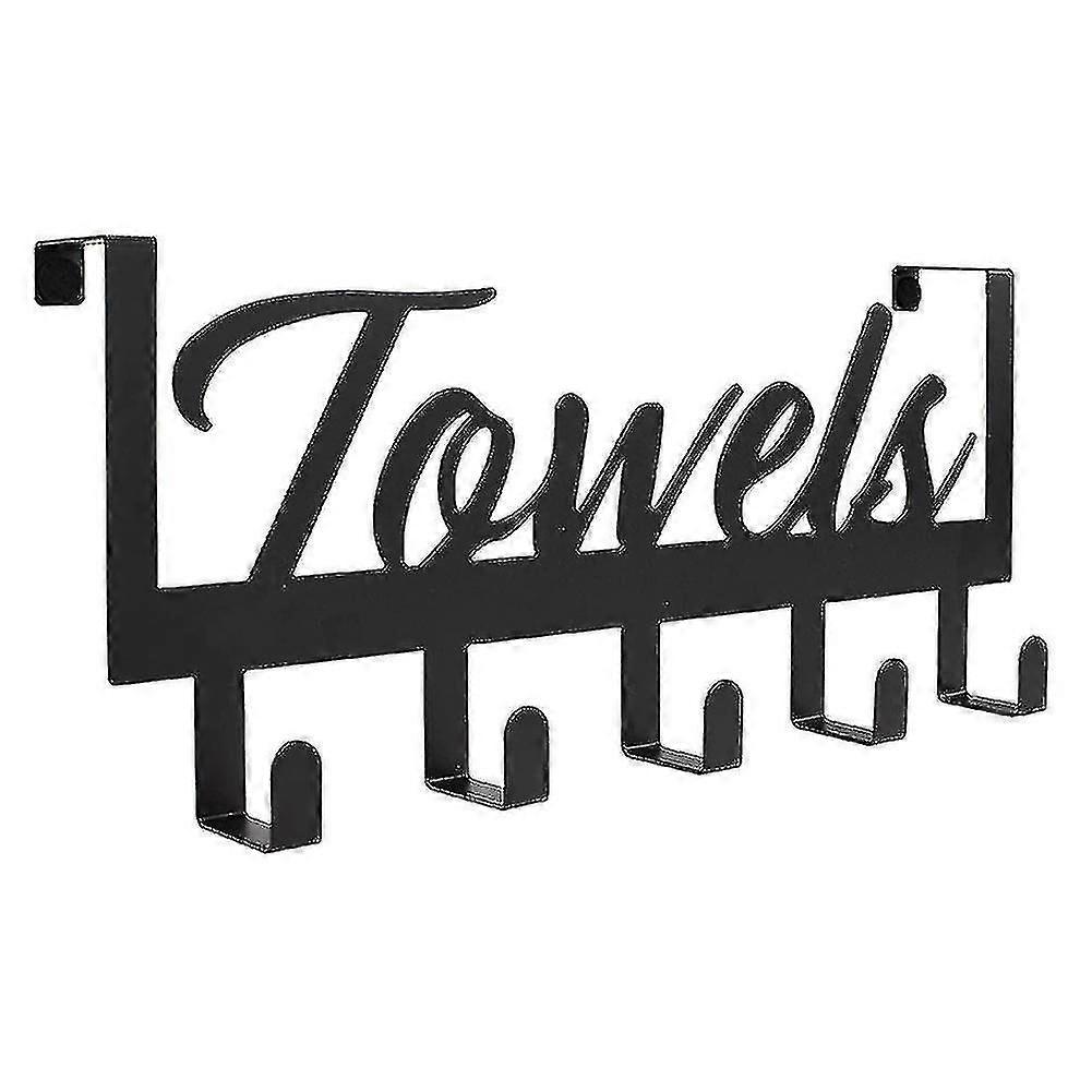 Towel Rack With Hook On Bath Door, Bath Rat