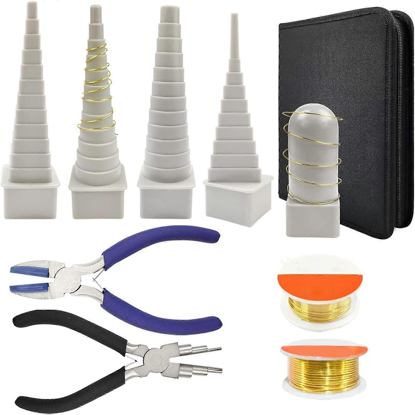 Wire Looping Tool Set for Wire Wrapping Bending Jump Ring Forming