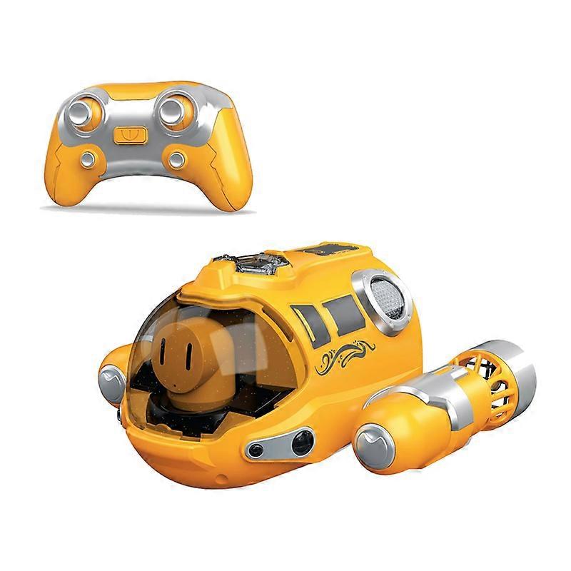 2.4G Remote Control Boat Children'S Water Toys-Yellow