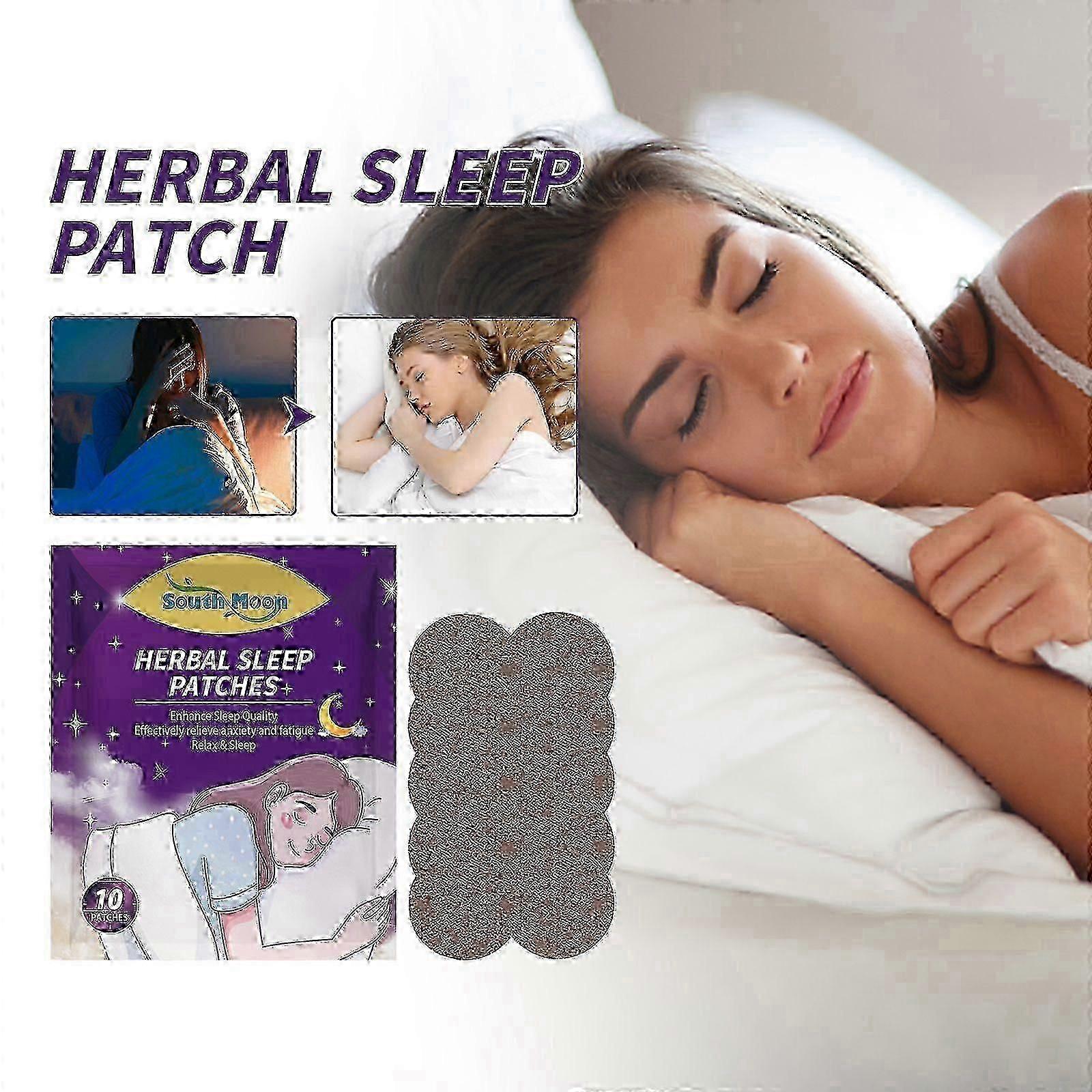 Patch de sommeil à base de plantes, prendre soin du sommeil, détendre et soulager la pression corporelle Patch de point de soins de santé corporelle