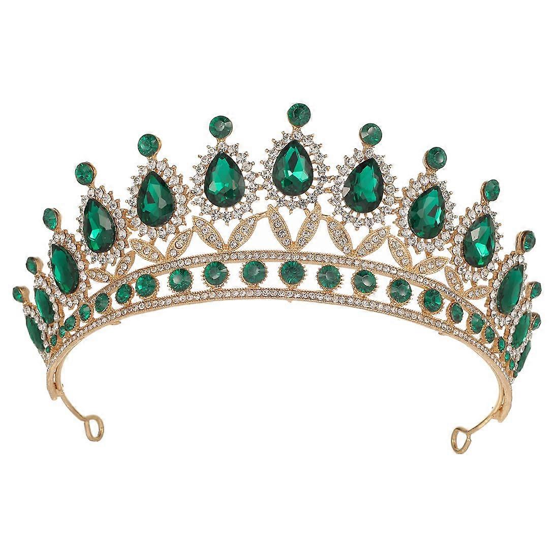 تاج الأميرة التيجان للنساء وعصابات رأس كريستالية ، للأميرة للزفاف والحفلات (TR21) المرجع: 8493