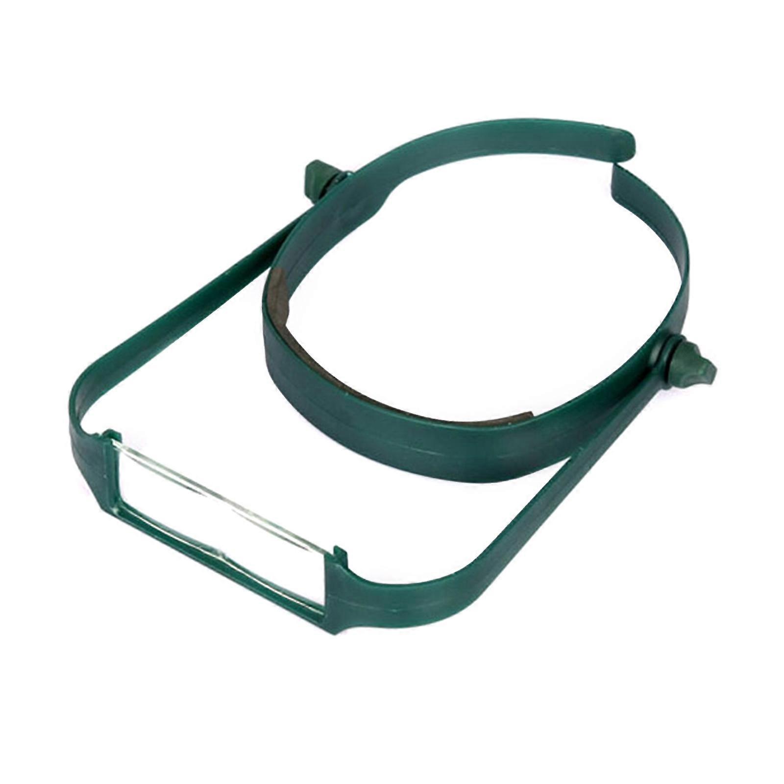 Hands Frees Head Magnifier Head-mounted Magnifying Glass Versatile Magnifier Lightweight for Detailed Work Jewelry Make