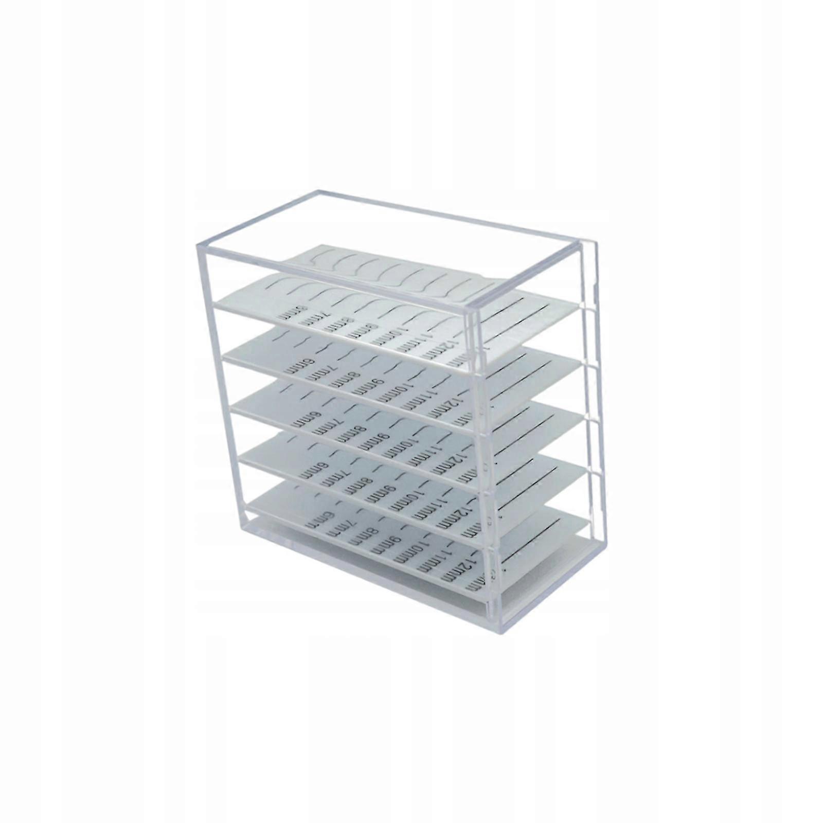 Eyelash Extension Storage Case 5 Layers White