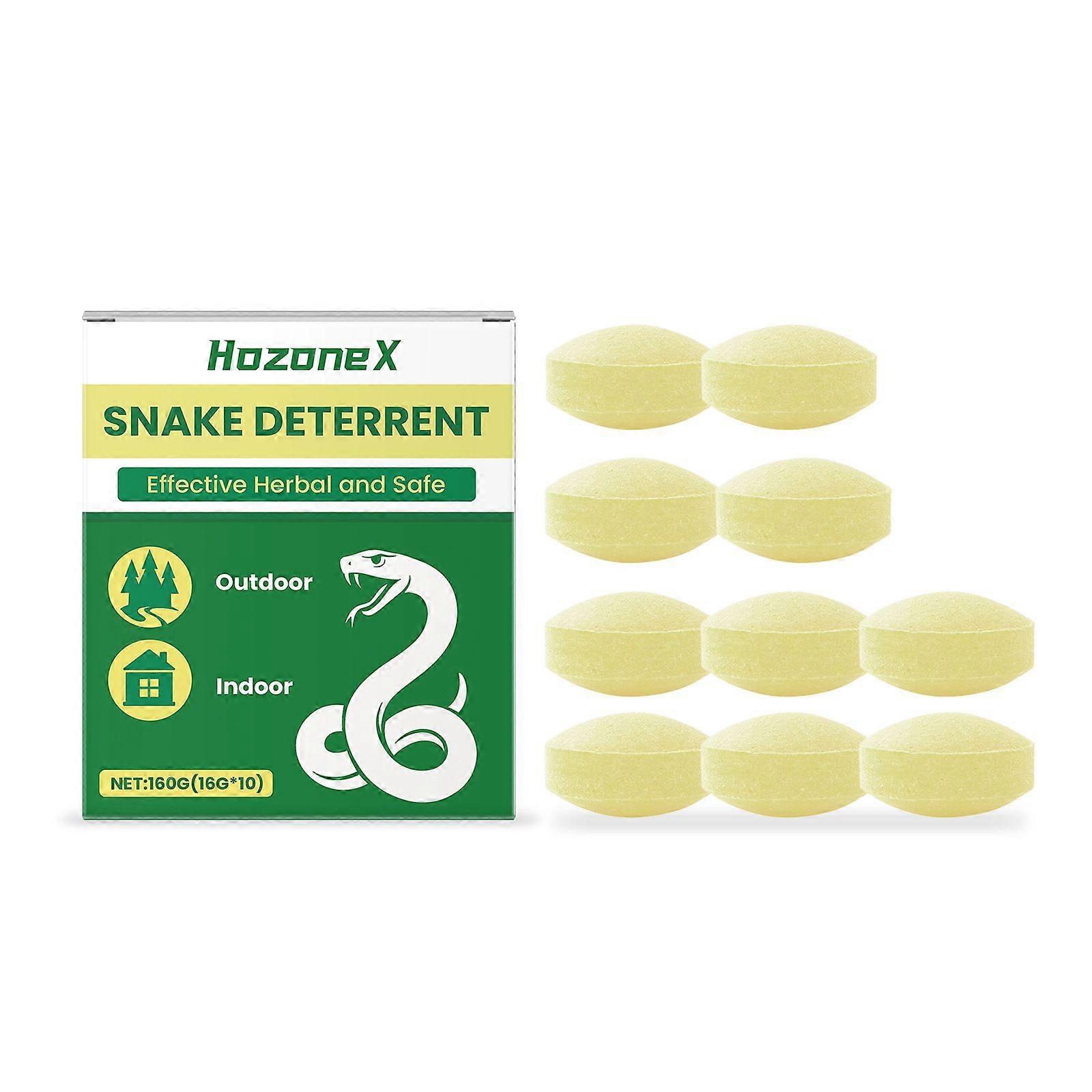 Snake Repellent for Yard Powerful, 10 Pack Snakes Away Repellent for Outdoor Indoor, Pet Safe, Effective Herbal And SafeSnake Repellant for House Yard