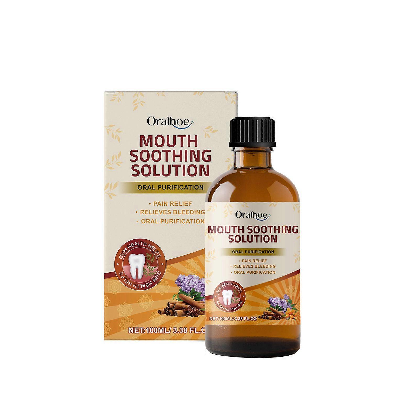 2025 Latest Model  Herbal Oral Care Solution Protects Teeth Gently Cleans Teeth