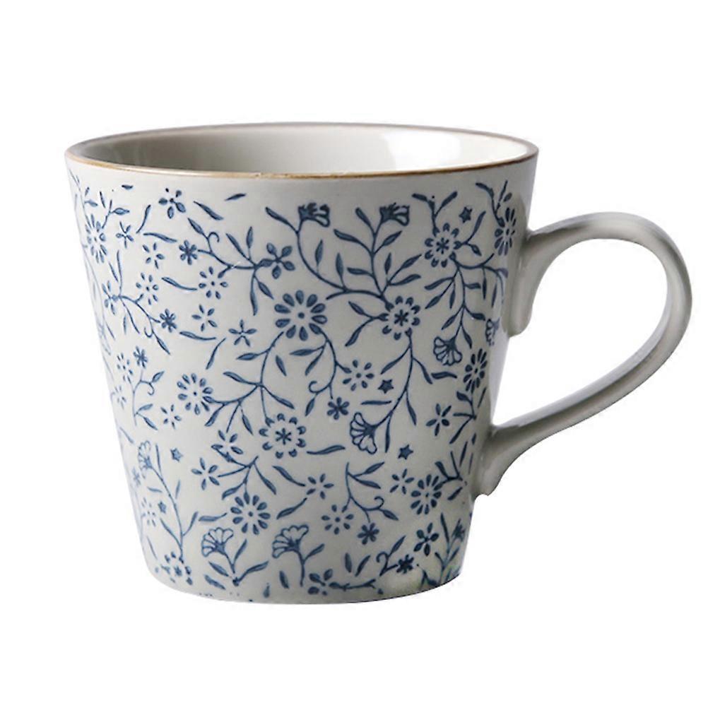Here's a refined and professional product description based on your input:
**1 Pc Japanese Style Ceramic Breakfast Mug – Vintage Oatmeal Cup for