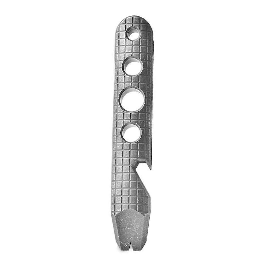 Titanium Pocket Multitool Bottles Opener Small Prybar Crowbars Screw Driver