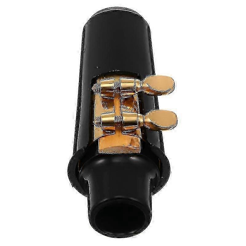 9.8X4x3cm Golden Saxophone Small Parts 1 Set Saxophone Mouthpiece Plastic Alto Mouthpiece Instrument