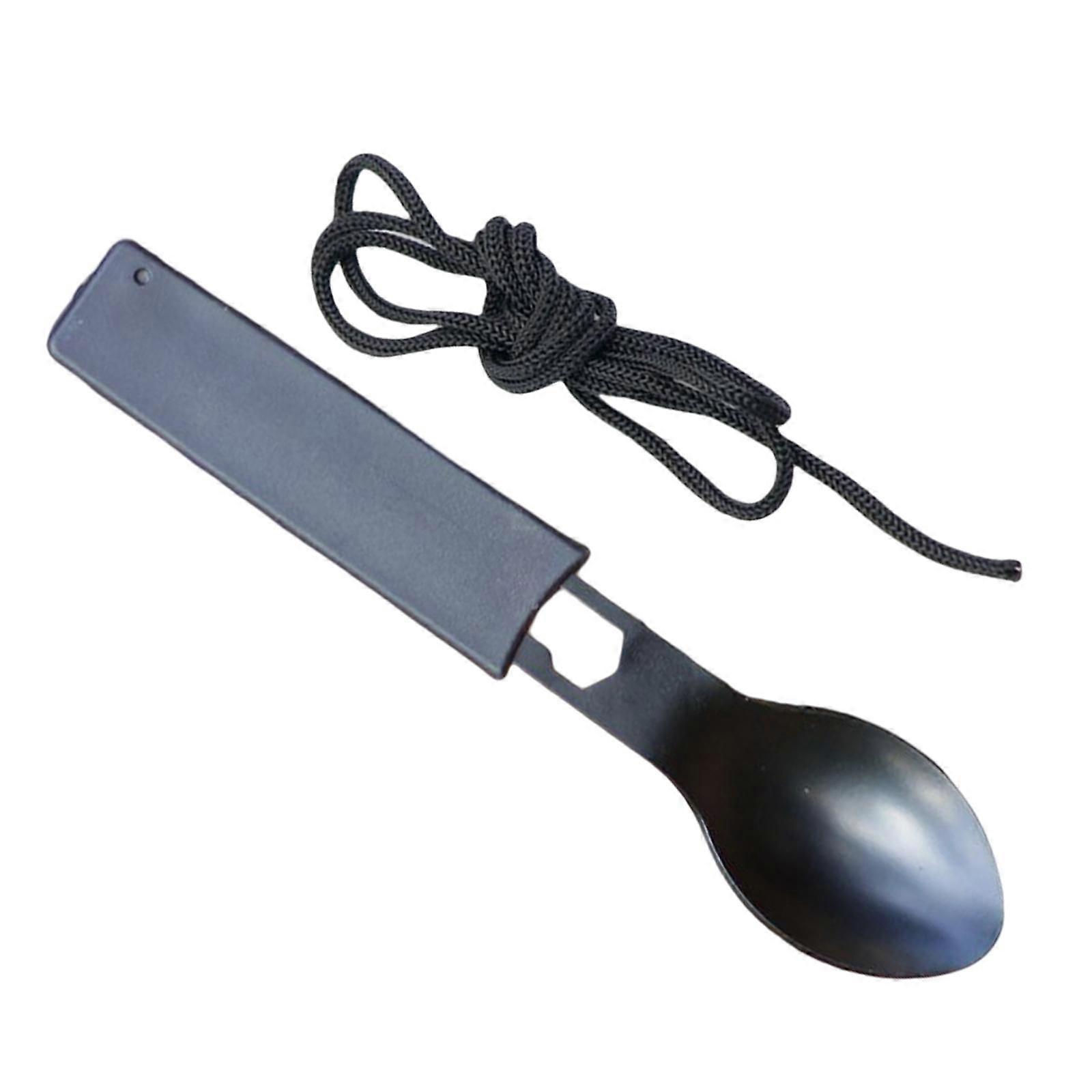 8 in1 Multifunction Tableware Spoon Camping Bottle Opener Fork Knife