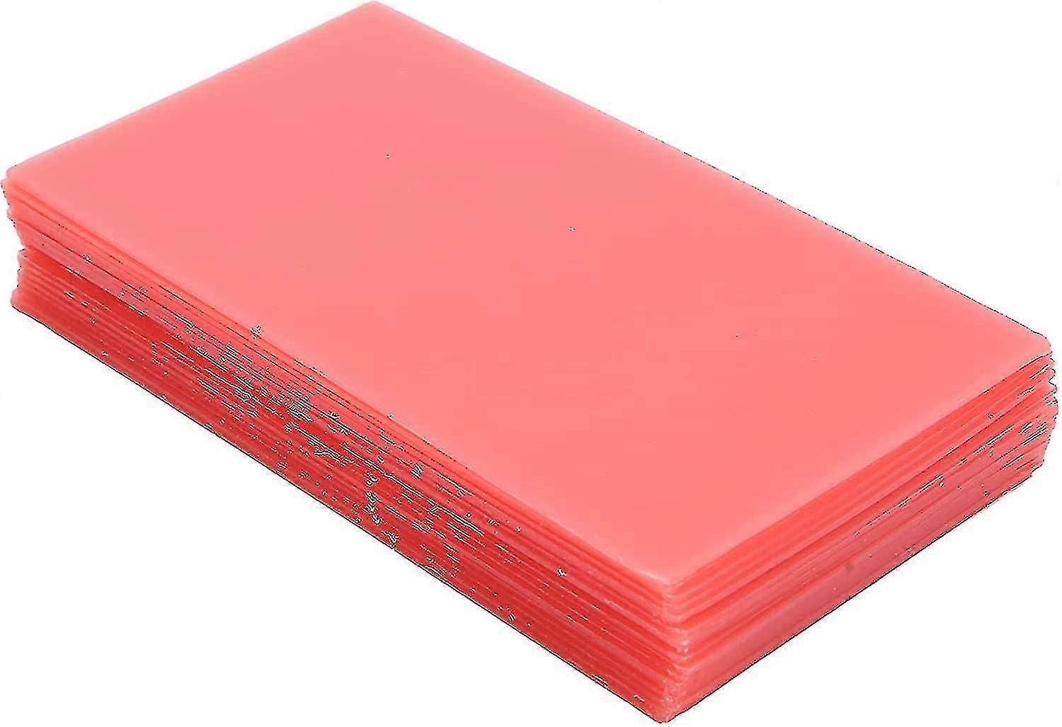 18 قطعة صفائح شمع لوحة قاعدة الأسنان لصنع أطقم الأسنان ، صب الصب ، مواد المختبر المساعدة لطب الأسنان ، لوازم شمع الأسنان