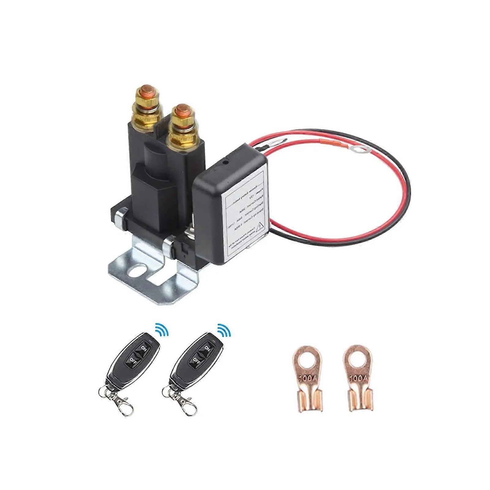 Winch Solenoid Relay 12V 500A Replace High Current Switch Relay Winch
