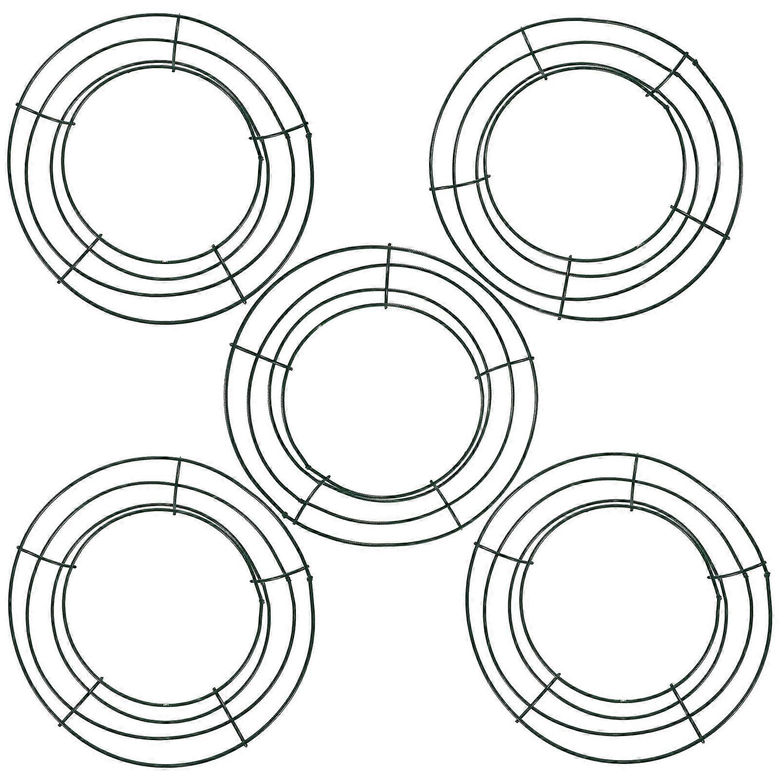 Durable Metal Frames for Wreath Design, Versatile Use in Decorations