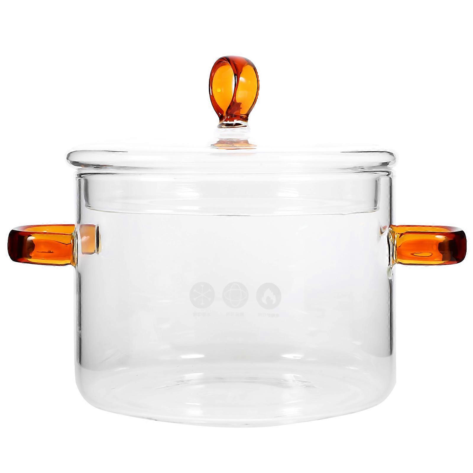 Top Stove Glass Pot Made from Material for Versatile Cooking
