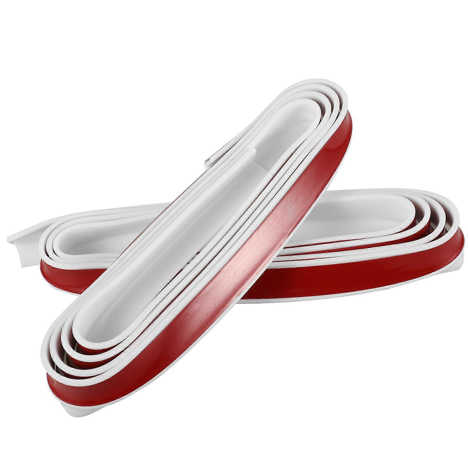 RV Rain Gutter Self-Adhesive Drain Strip Rv Rain Strip Rv Gutter Roof Gutter Rv Drip Rail House Rainwater Drain Rv Canopy Rain Gutter Drip Edge 2m