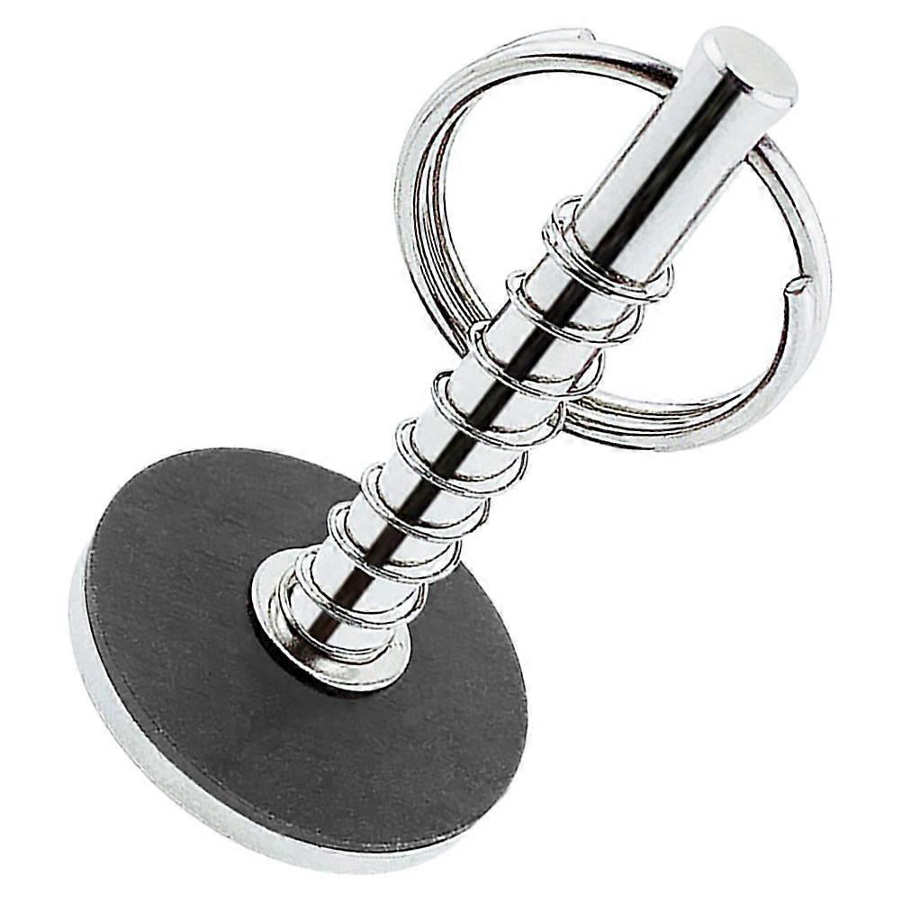 Stainless Steel Spring Latch Lock Marine Hatch Cover Handle With Spring For Boat Hardware Silver 5.50X3.20X3.20cm Performance 1Pack
