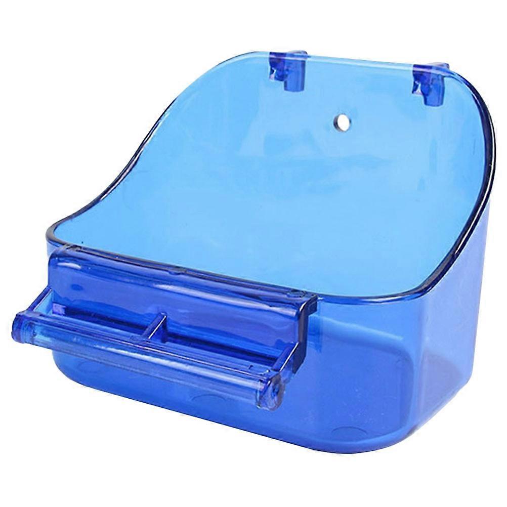 Durable Bird Bath Box for Small Birds – Parakeet, Canary, Budgerigar, Lovebirds – Safe & Comfortable Cage Accessory for Bathing and Cleaning Supplies