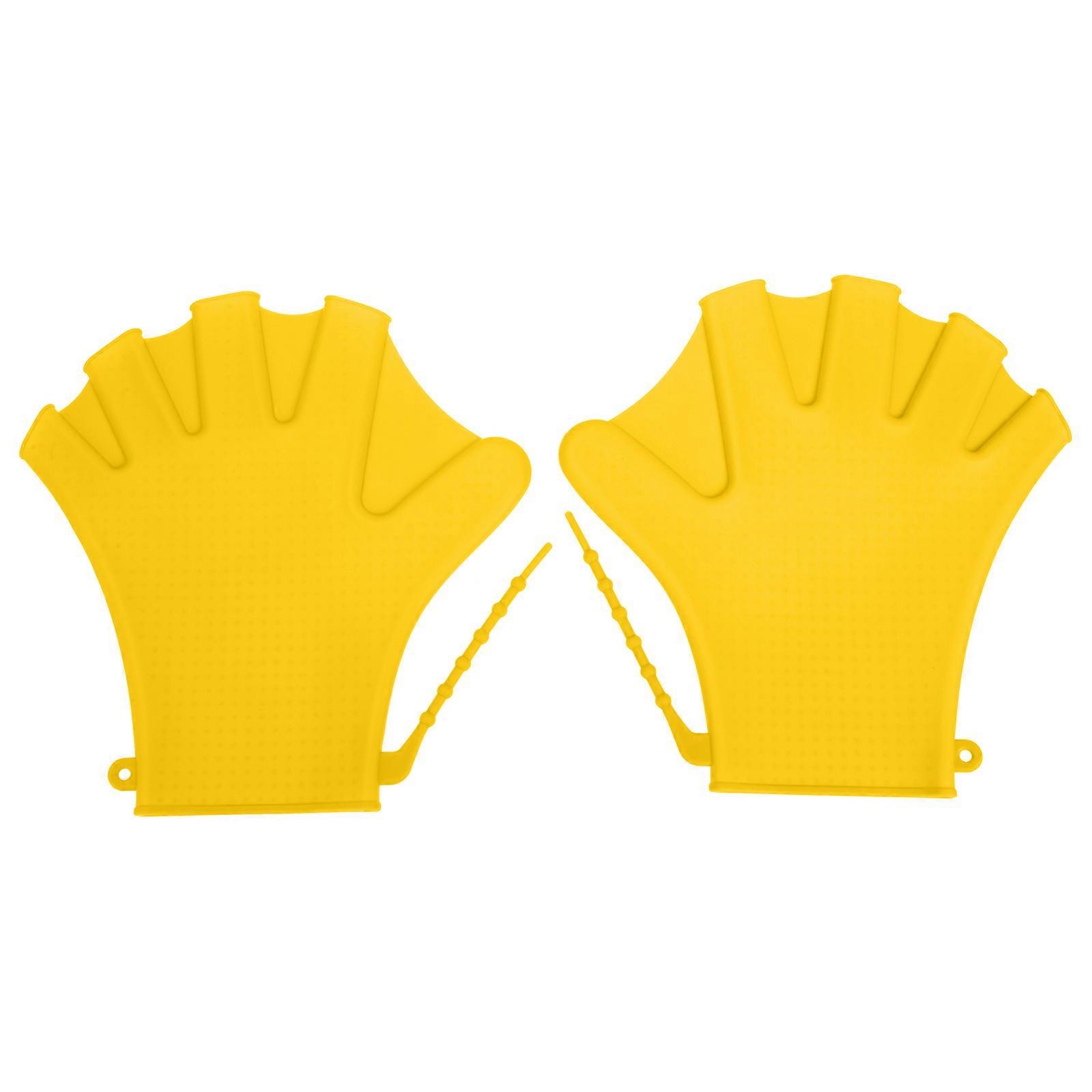 It looks like you've provided a product title for **adjustable silicone swim paddles with wrist straps and webbed swimming gloves**. These are