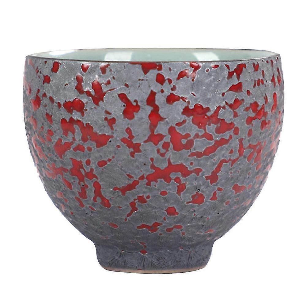 Chinese Style Teaware Ceramic Kung Fu Teacup Perfect For Entertaining Guests 7X7X5.3CM 1Set