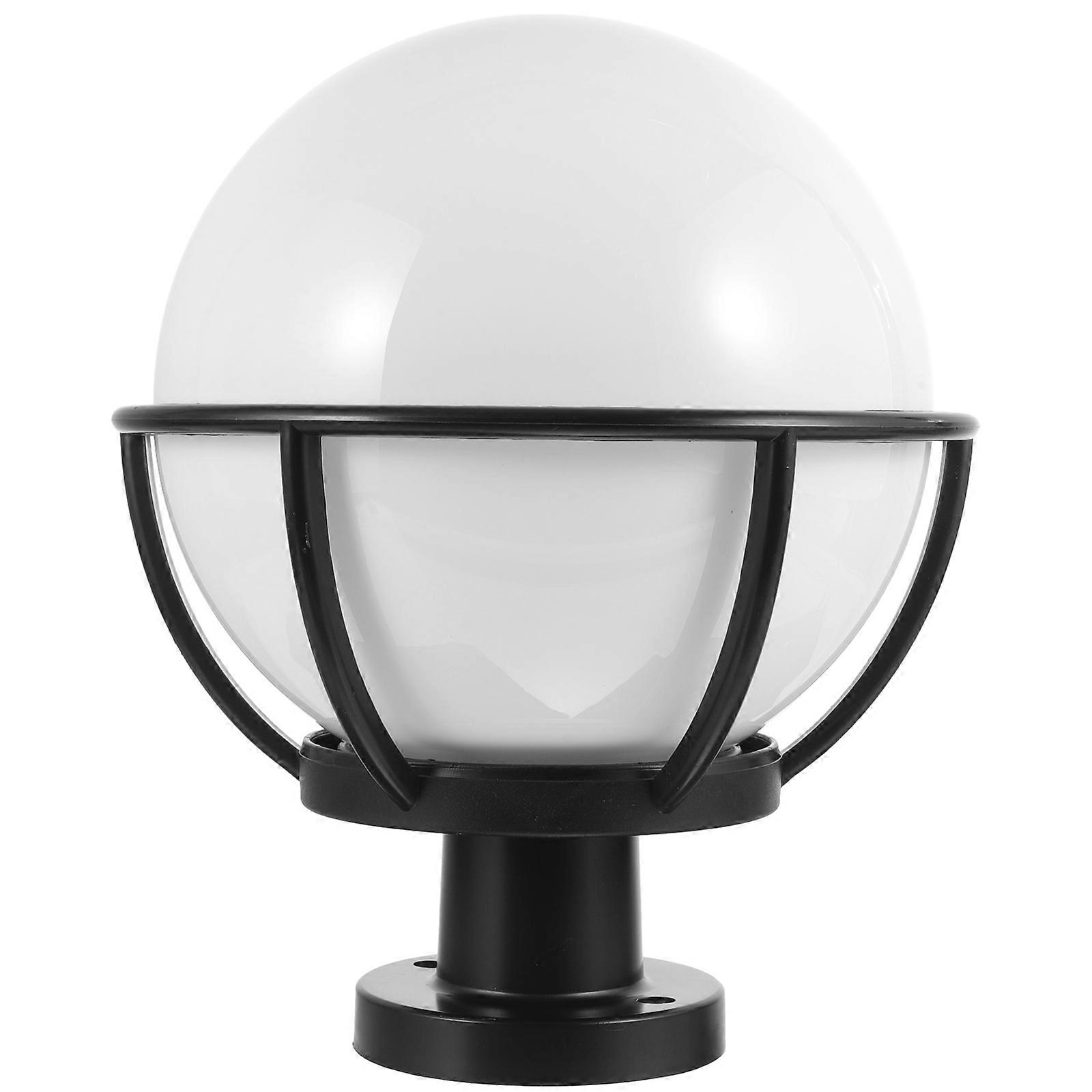 Globe Lampshade Replacement Set for Outdoor Post Lights – Durable Weather Resistant Design for Garden and Decor Use