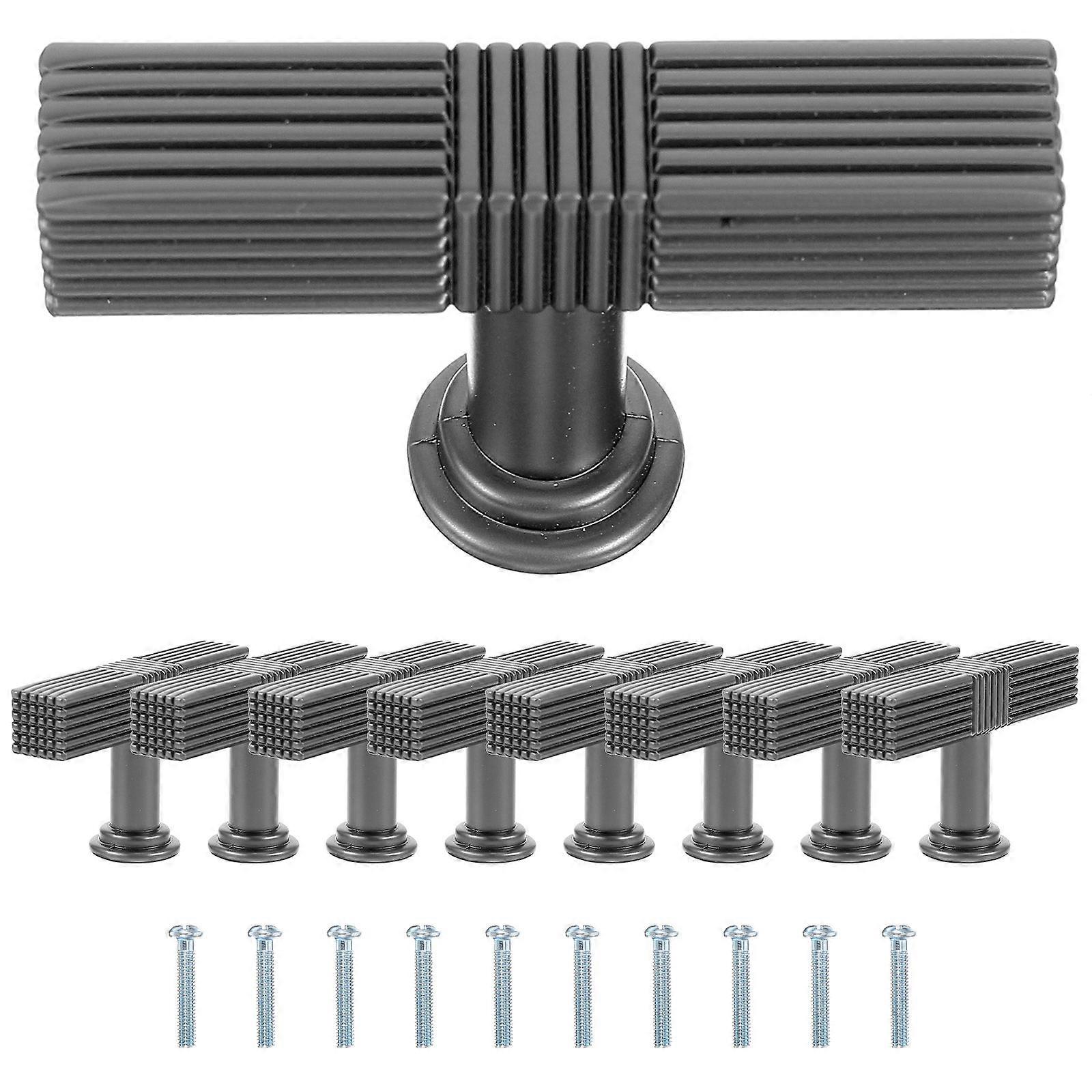 8pcs Modern Metal Cabinet Knobs & Pulls for Drawer Handles – Durable, Easy Install for Furniture & Closet Upgrades