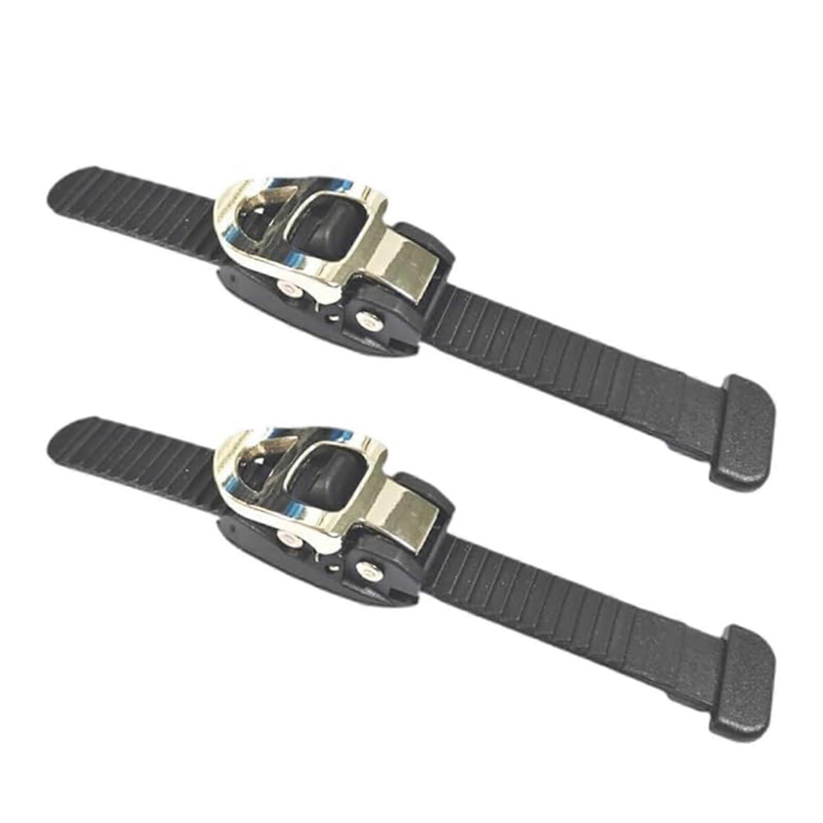 Inline Skate Straps Replacement, 2 Pack, 150cm Adjustable Buckles, Easy Install Speed Skate Buckle for Men Women Kids