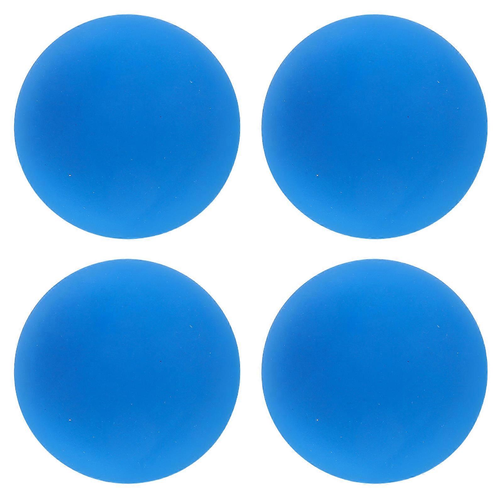 Rubber Racquetball Squash Racket Balls Professional Training Equipment Mini Size Blue 4Pcs