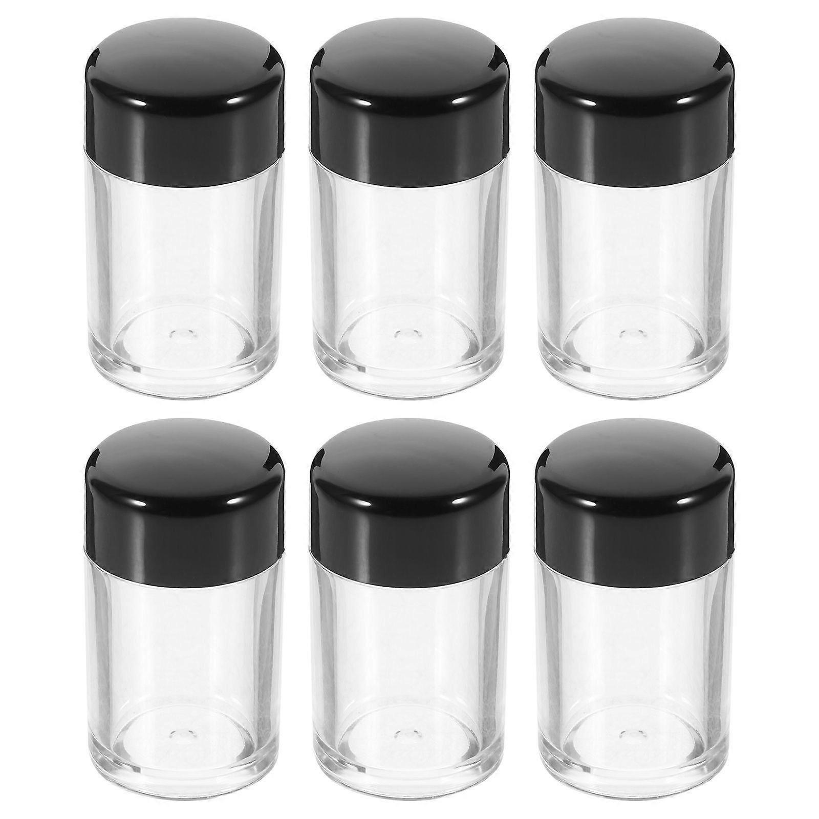 6pcs Loose Powder Boxes Empty Make-up Powder Containers Cosmetics Powder Bottles(3g)