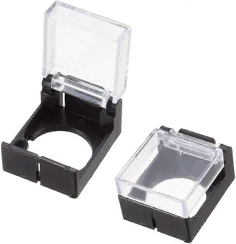 10pcs Waterproof Protectors for Push Button Switches, 16mm Diameter