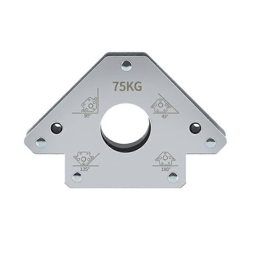 75kg Electric Welding Magnetic Positioning Tool, Multi-Angle Fixture for Pipe Assembly, 45-Degree Right Angle Welder Holder