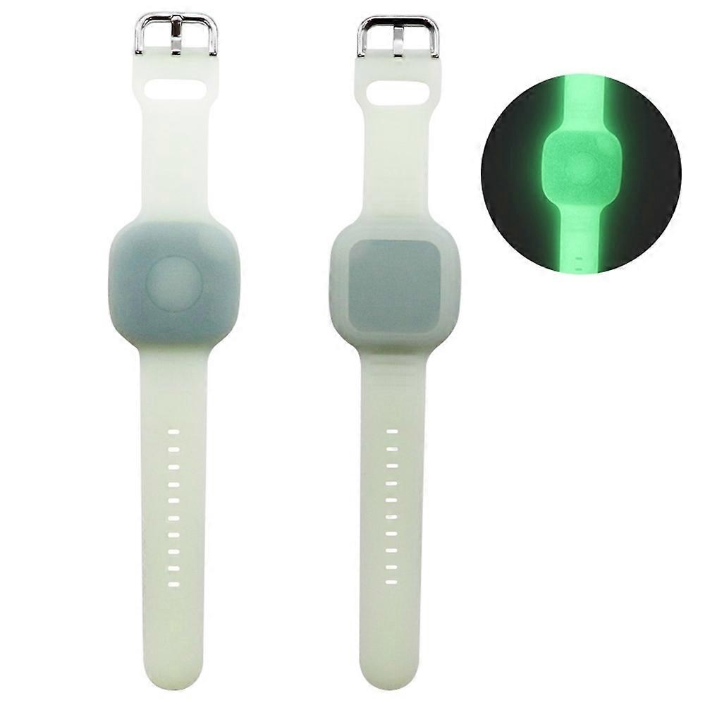 For Tile Mate (2024) Silicone Case Waterproof Adjustable Children Wrist Band Smart Tracker Watch Str