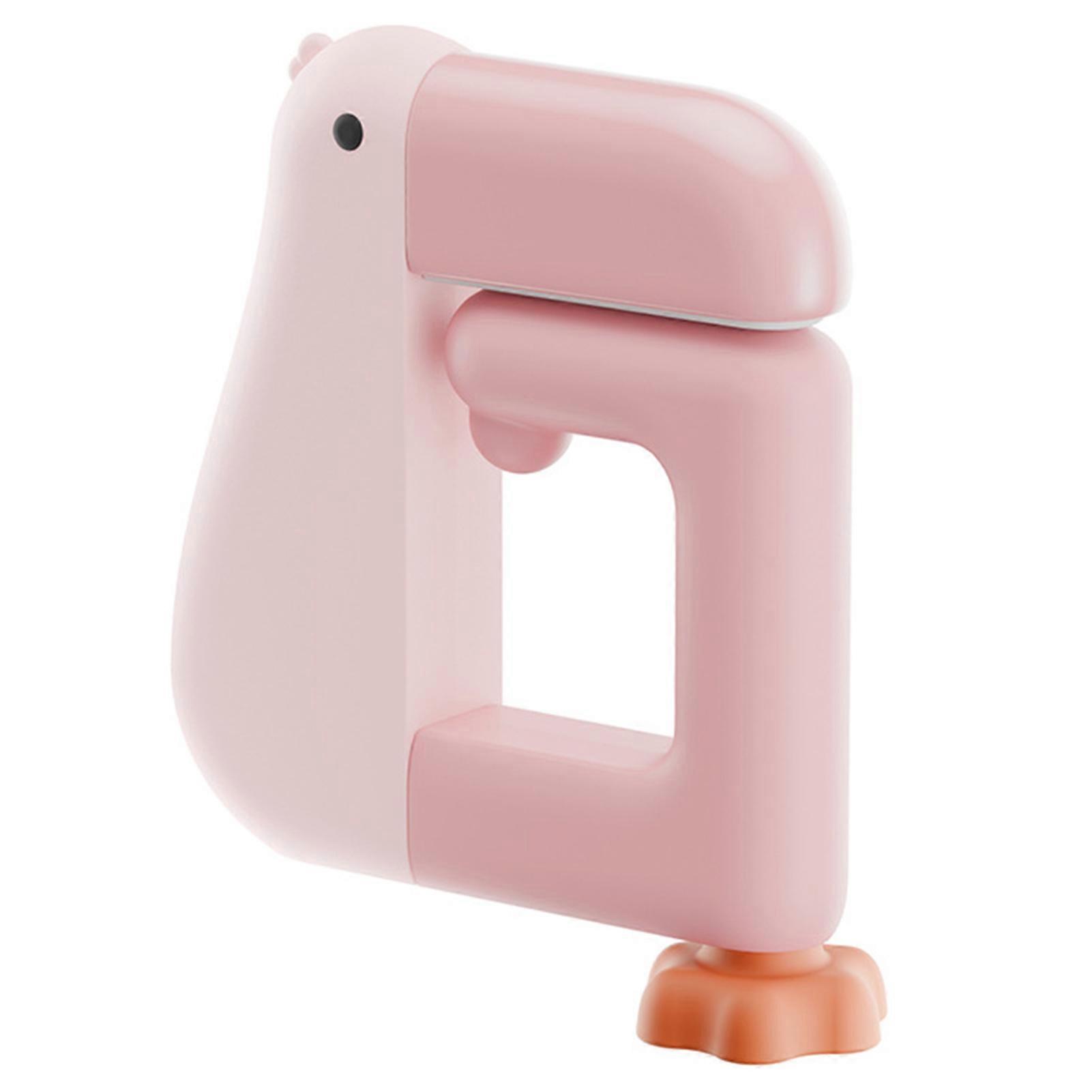 Portable Duck Shaped Detachable Non-Slip Folding Table Hook - No-Drill Purse Hanger & Bag Clamp for School/Office Desk Storage