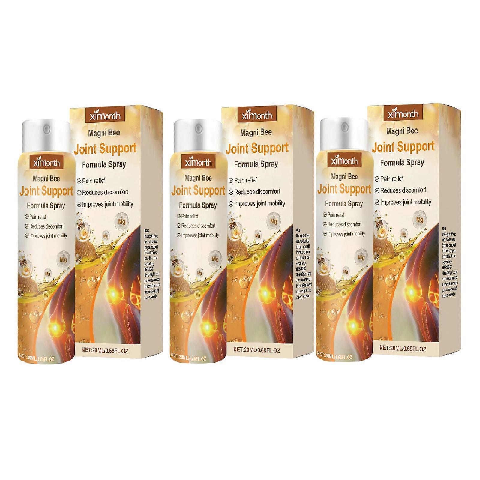 Magnesium Joint Spray, Bee Venom Joint Healing Spray, Bee Venom Joint Support Formula Spray, Joint Massage Spray For Muscle Joint Discomfort