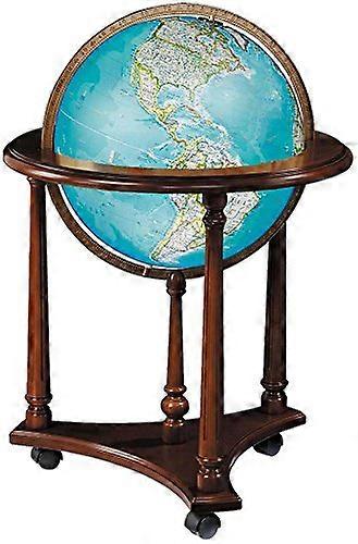 Replogle Kingsley Floor Globe, Antique 16"