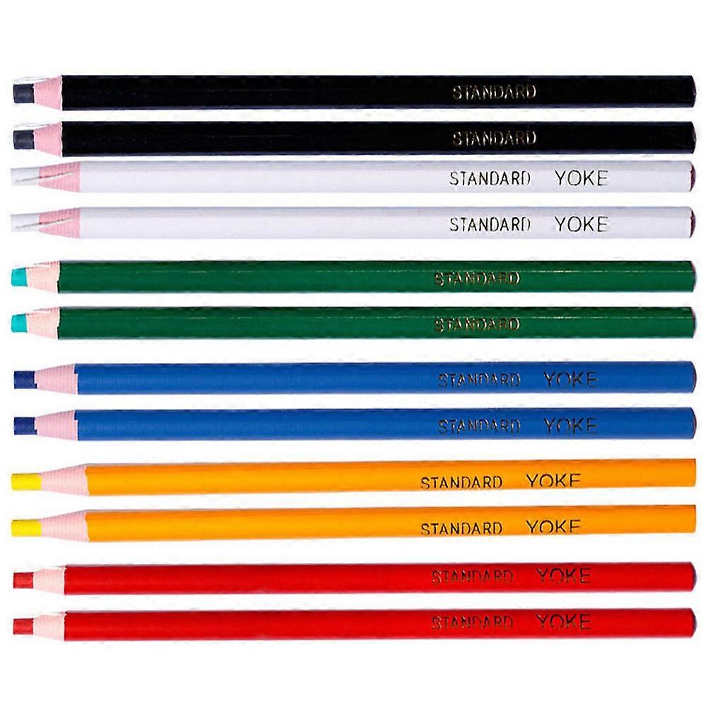 Colorful Wax Markers Drawing No Cutting Crayons For 12Pcs