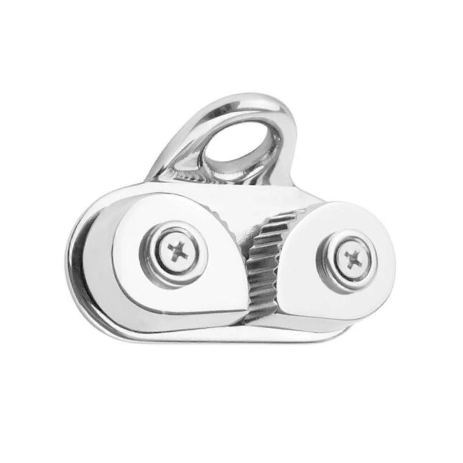 Cam Pulley Rope Clamp 1 Piece 85x38mm Stainless Steel Marine Accessories for Sailing Boat Kayak Canoe Yacht Pontoon