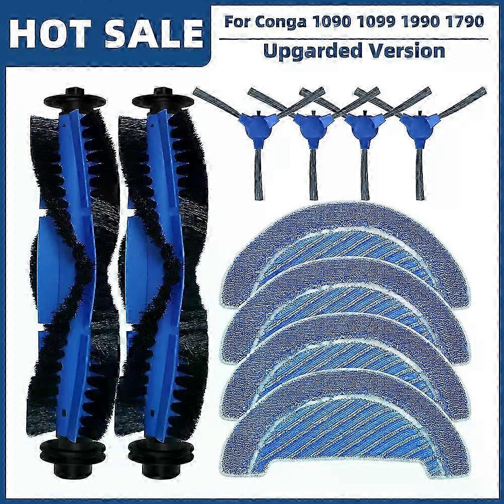 Replacement Parts for Compatible Cleaning Robots Main Side Brush Mop