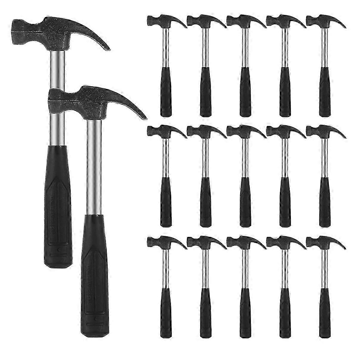 20Pcs Claw Hammers, Small Hammers for Little Ones, Solid Safety Hammers with Non-Slip Rubber Handles Edition 0702
